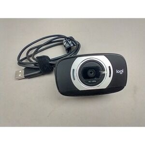 Logitech HD 1080p Webcam‎ V-U0027 Black USB Video Camera 860-000552